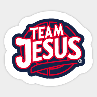 Team Jesus - New York Baseball Colors Sticker